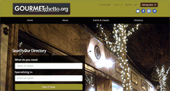 Desktop Screenshot of gourmetghetto.org